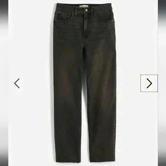 Madewell 90s Straight Crop Jean - Picture 1 of 8